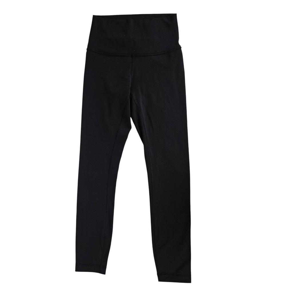 Lululemon High Rise Leggings Black 25 Inch Inseam Size S or XS